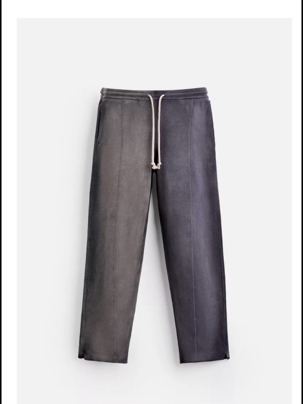 Zara Washed Knit Jogger Pants